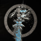 Zdjęcie produktu World of Warcraft - Lich King Frostmourne Sword T-Shirt czarne
