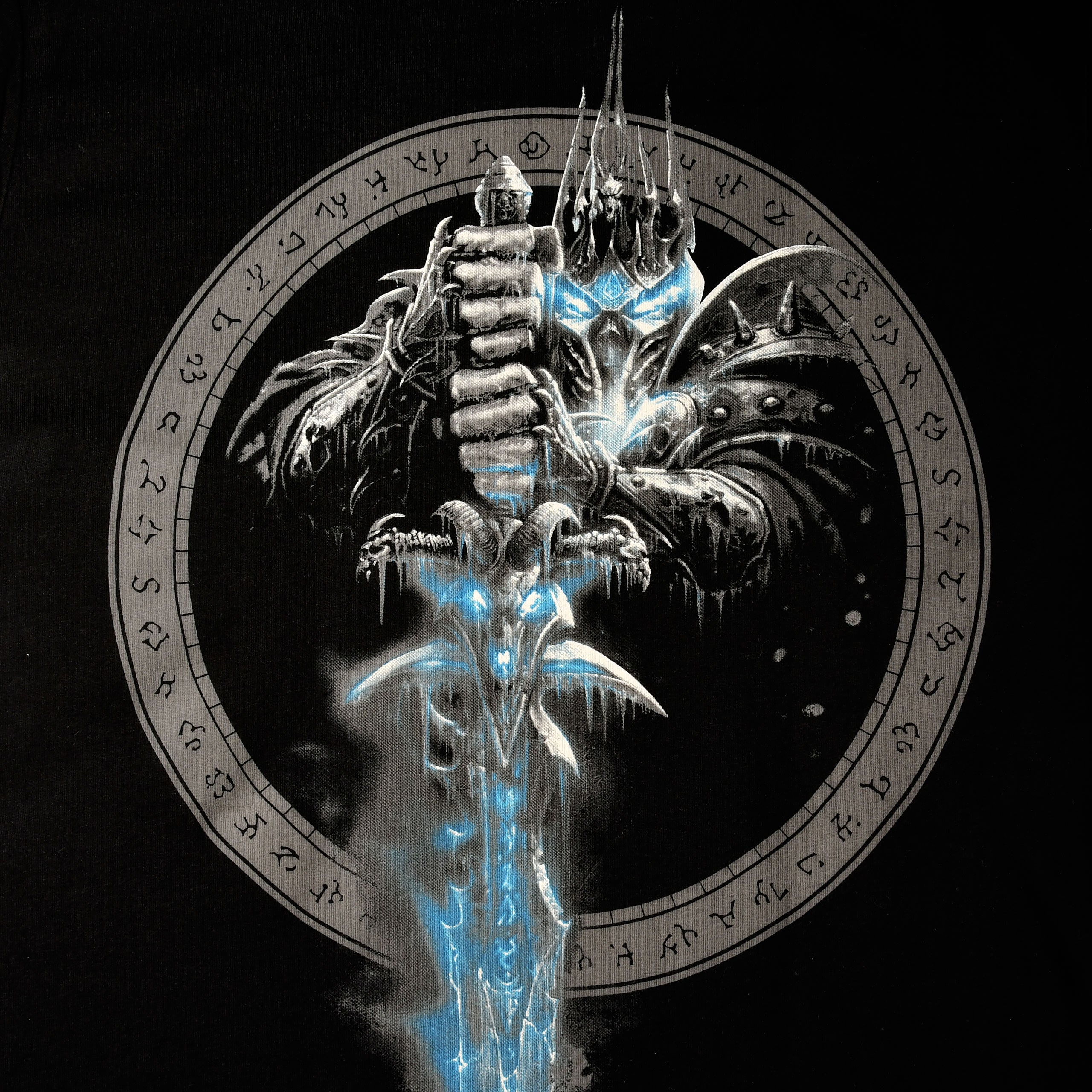 Zdjęcie produktu World of Warcraft - Lich King Frostmourne Sword T-Shirt czarne