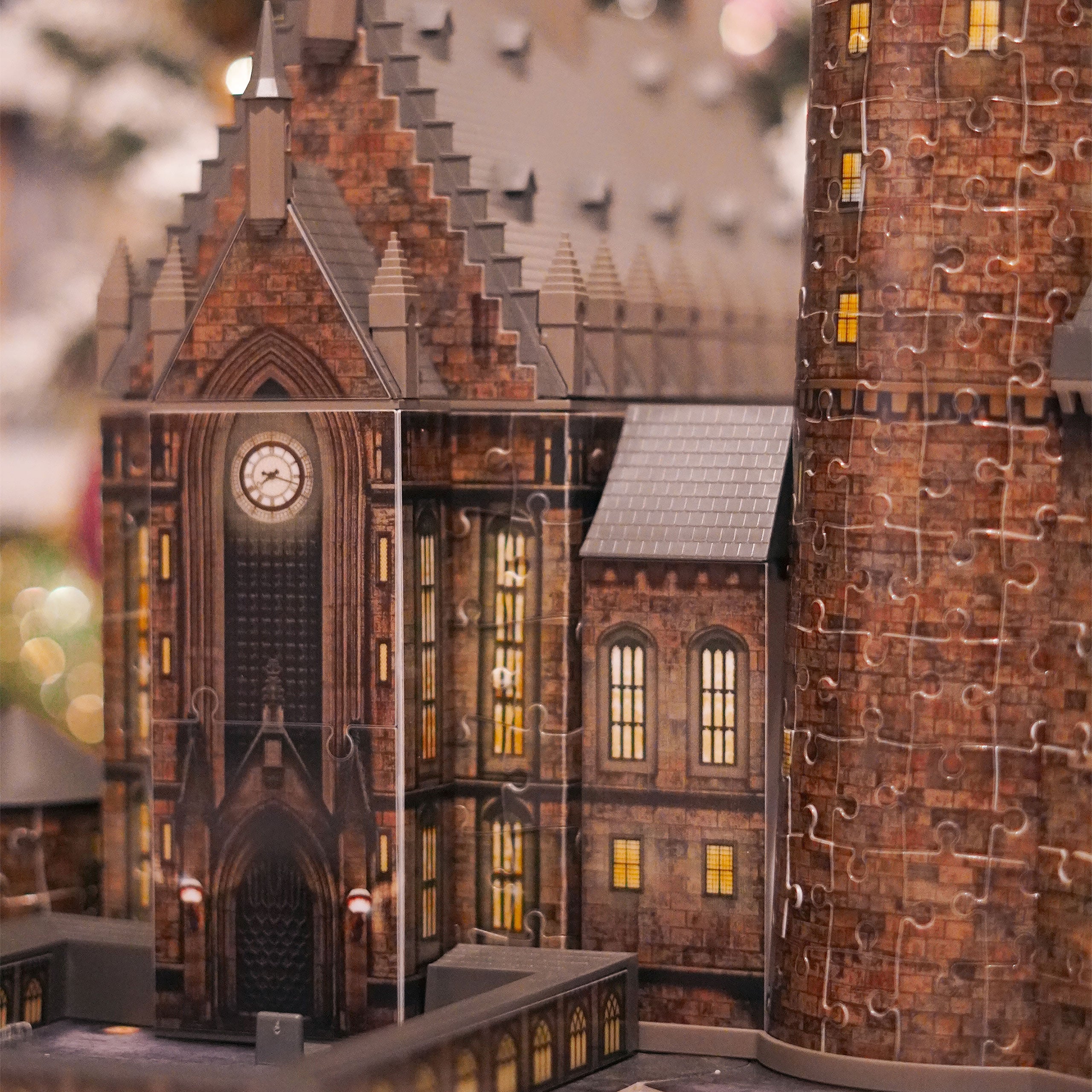 Zdjęcie produktu Zamek Hogwart Wielka Sala 3D Puzzle z Oświetleniem - Harry Potter