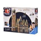 Zdjęcie produktu Wieża Astronomiczna Zamku Hogwart 3D Puzzle z Oświetleniem - Harry Potter