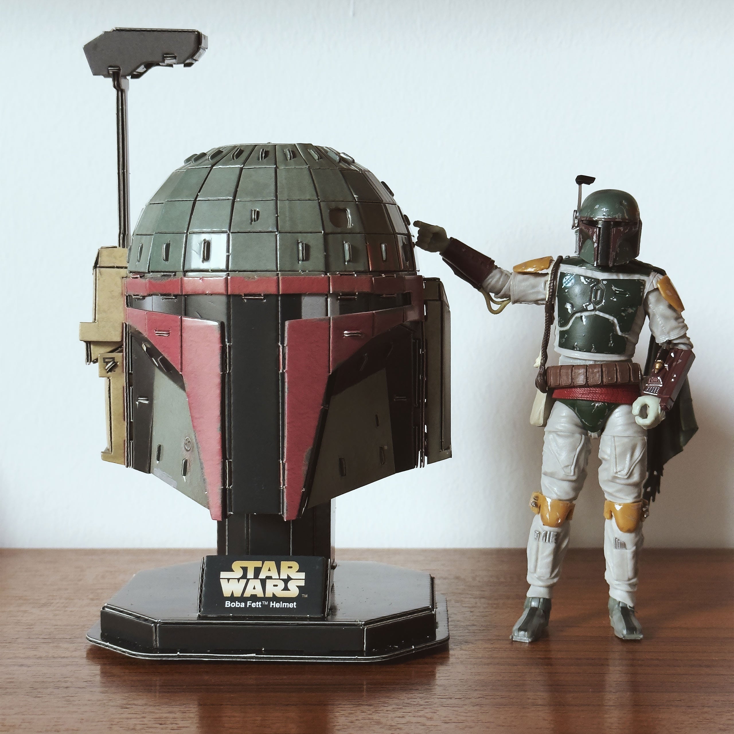 Zdjęcie produktu Hełm Boba Fetta 4D Build Model Kit - Star Wars