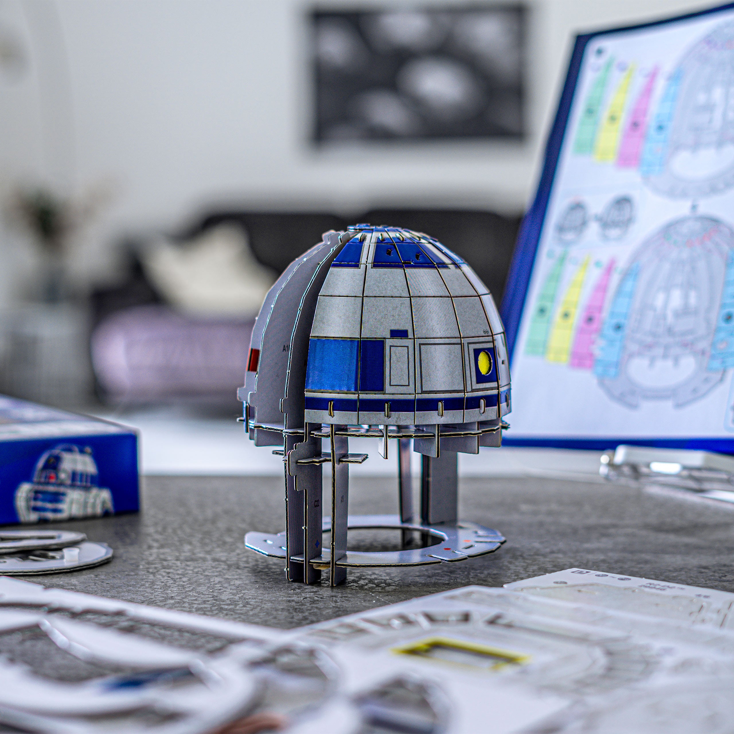 Product image R2-D2 4D Build Model Kit - Star Wars