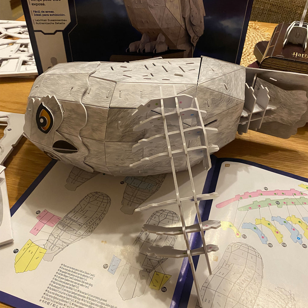 Zdjęcie produktu Hedwiga 4D Model Konstrukcyjny - Harry Potter