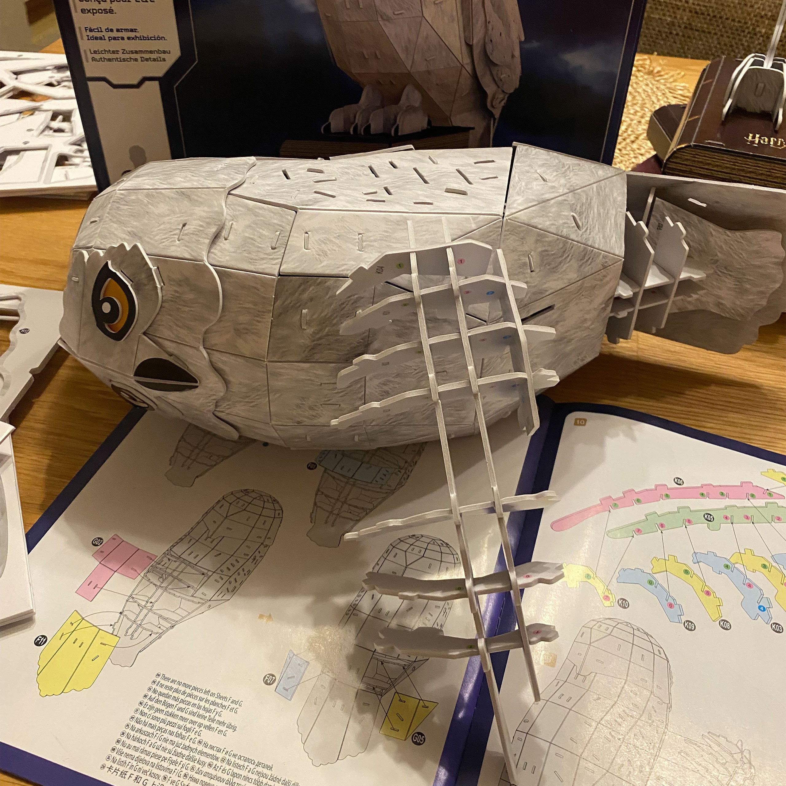 Zdjęcie produktu Hedwiga 4D Model Konstrukcyjny - Harry Potter