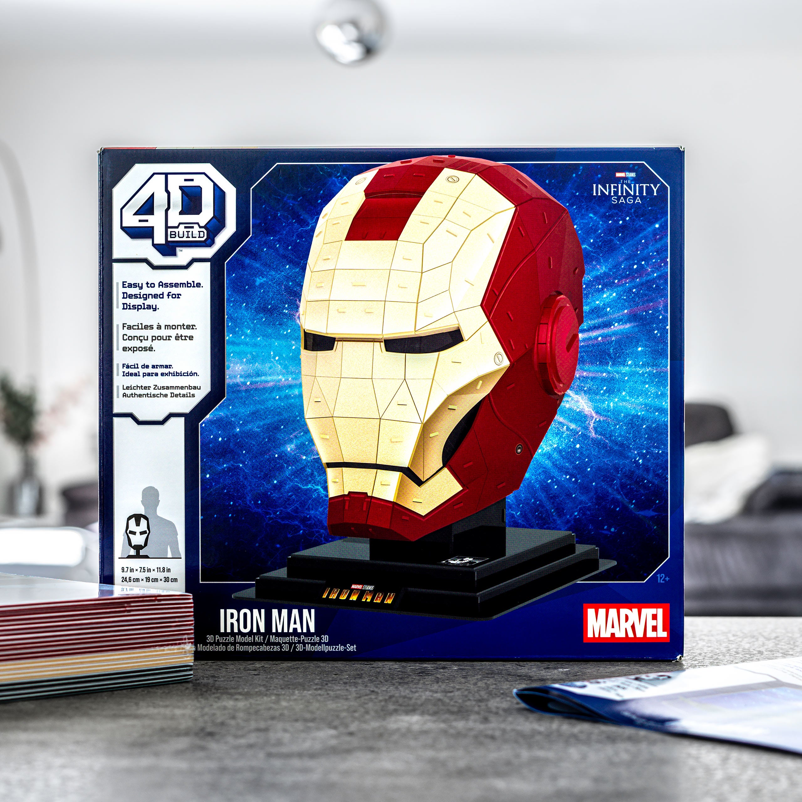 Product image Iron Man - Helmet 4D Build Model Kit