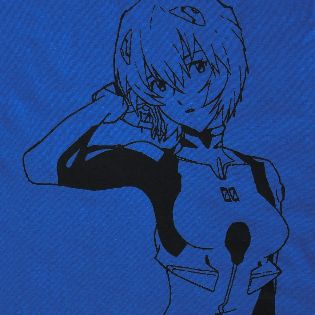 Zdjęcie produktu Evangelion - Rei Ayanami T-Shirt niebieskie