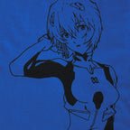 Zdjęcie produktu Evangelion - Rei Ayanami T-Shirt niebieskie