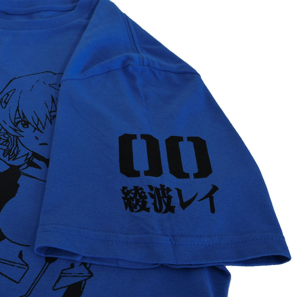 Zdjęcie produktu Evangelion - Rei Ayanami T-Shirt niebieskie