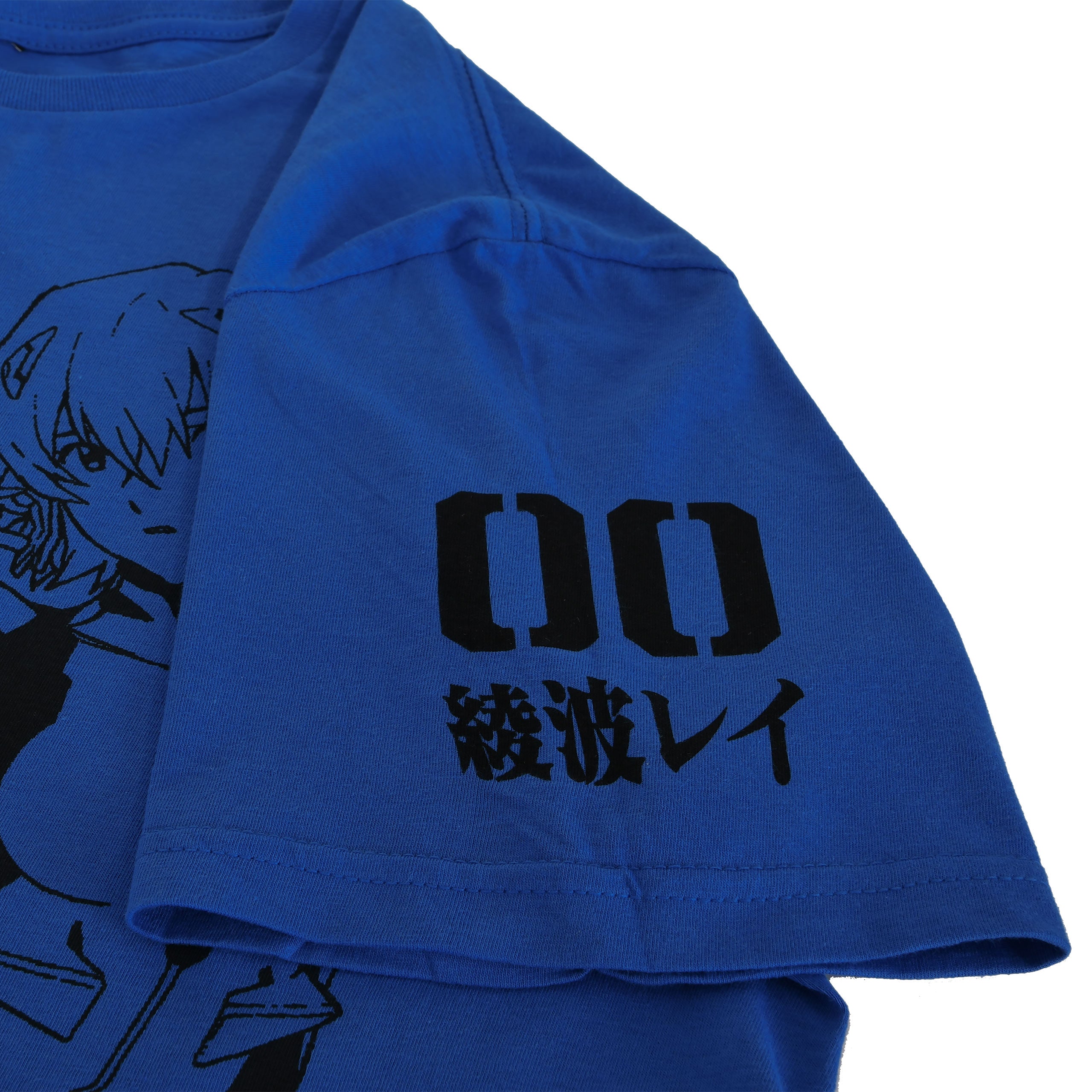 Zdjęcie produktu Evangelion - Rei Ayanami T-Shirt niebieskie