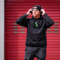 Zdjęcie produktu Cyberpunk Edgerunners - Rebecca Neon Hoodie czarny