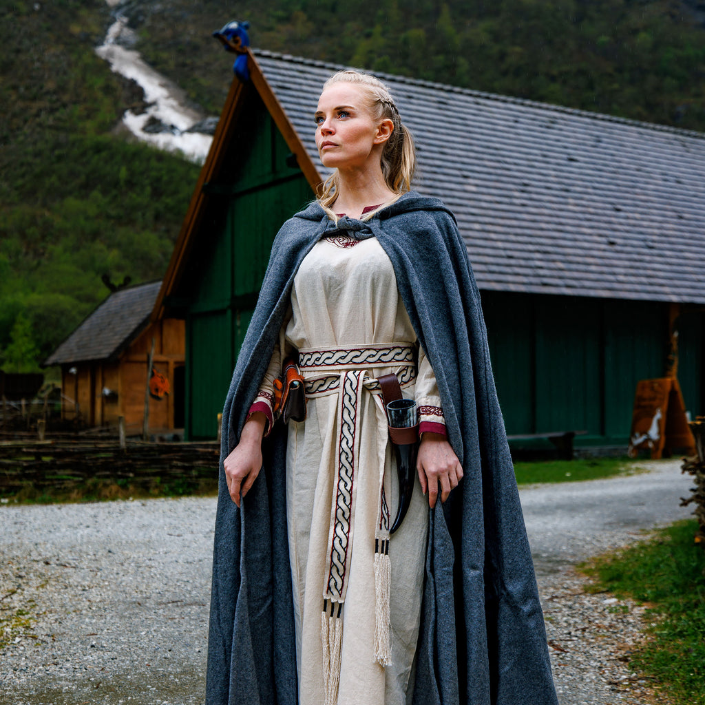 Zdjęcie produktu Peleryna średniowieczna Elinor szara