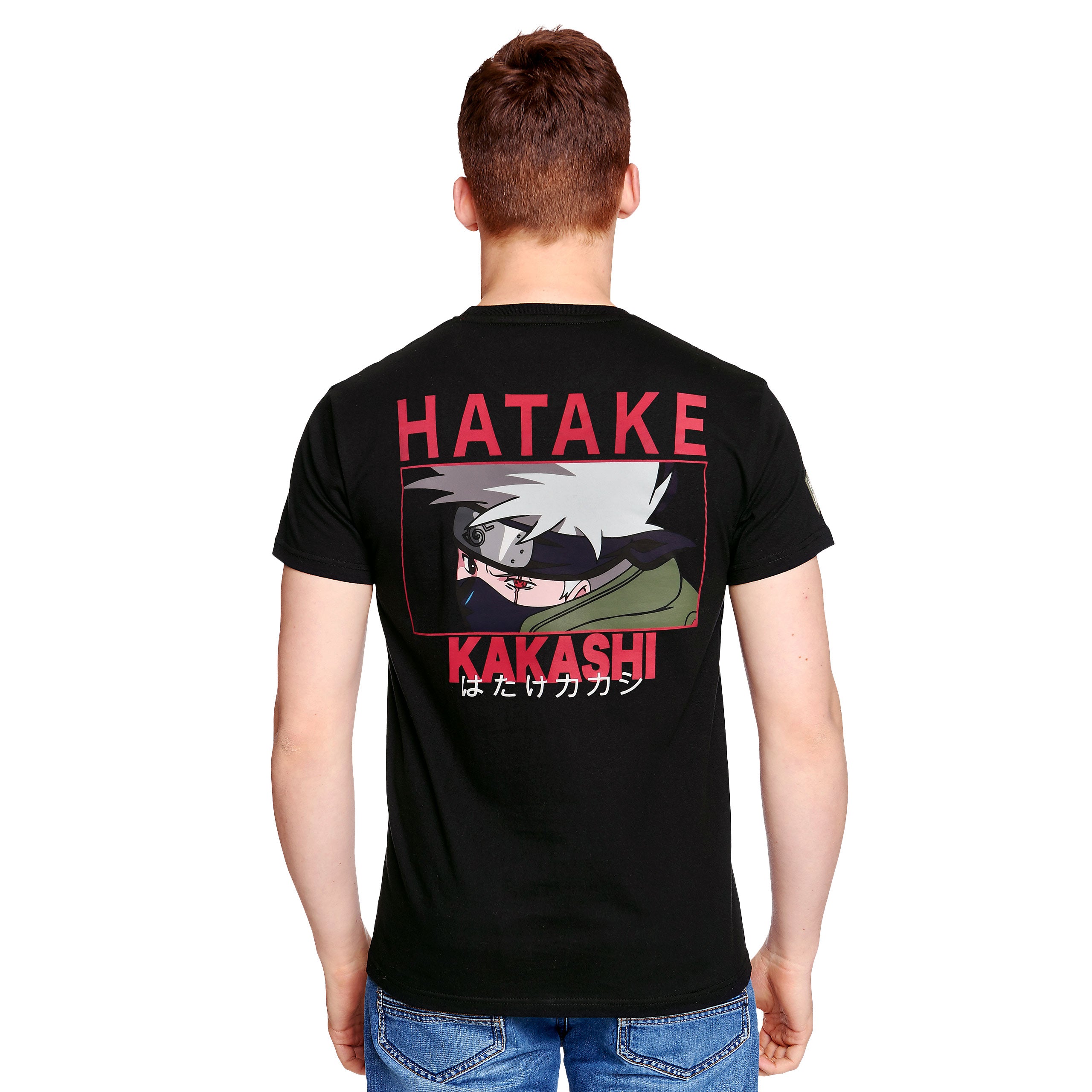 Zdjęcie produktu Naruto - Kakashi Hatake Plakat Koszulka czarna