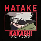 Zdjęcie produktu Naruto - Kakashi Hatake Plakat Koszulka czarna