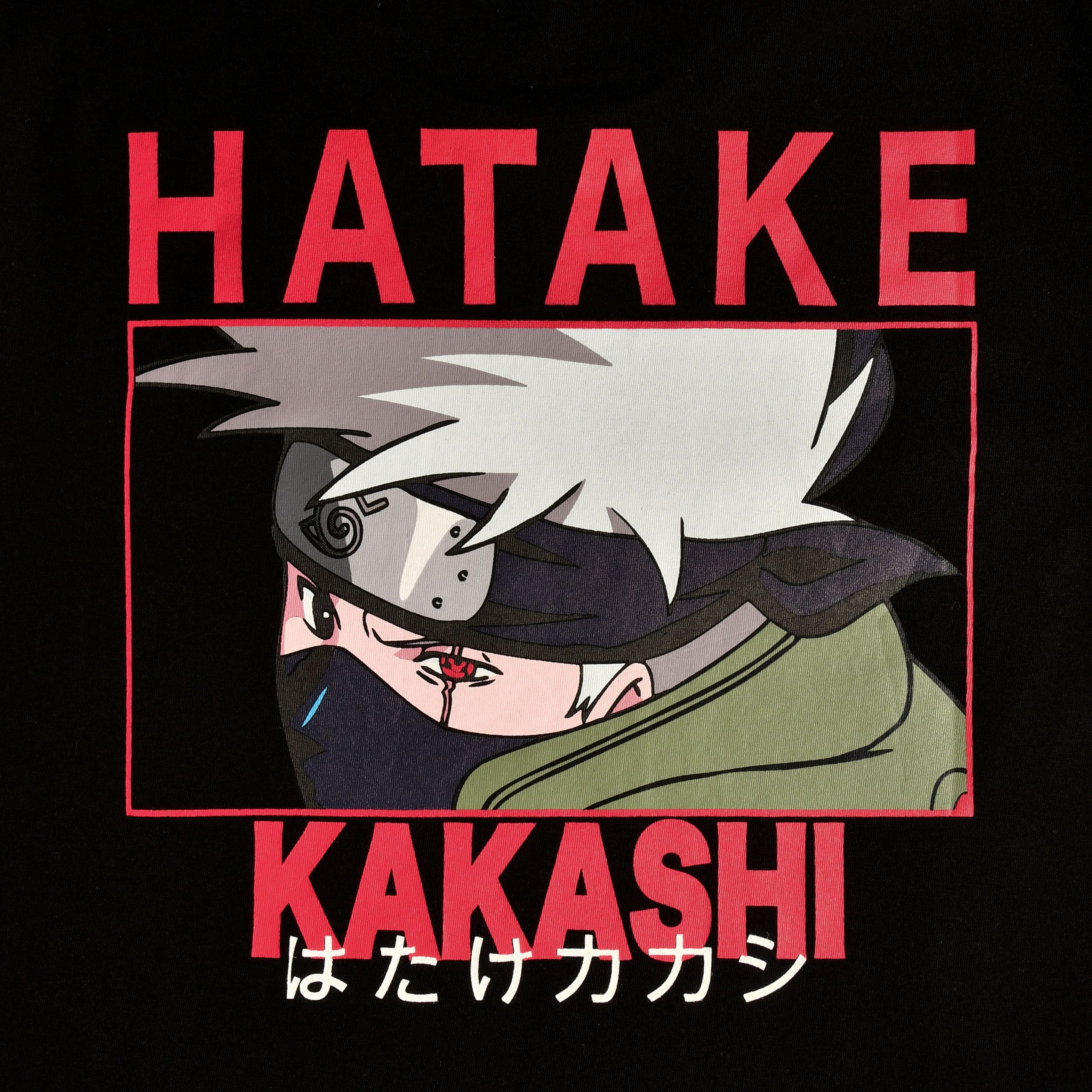 Zdjęcie produktu Naruto - Kakashi Hatake Plakat Koszulka czarna