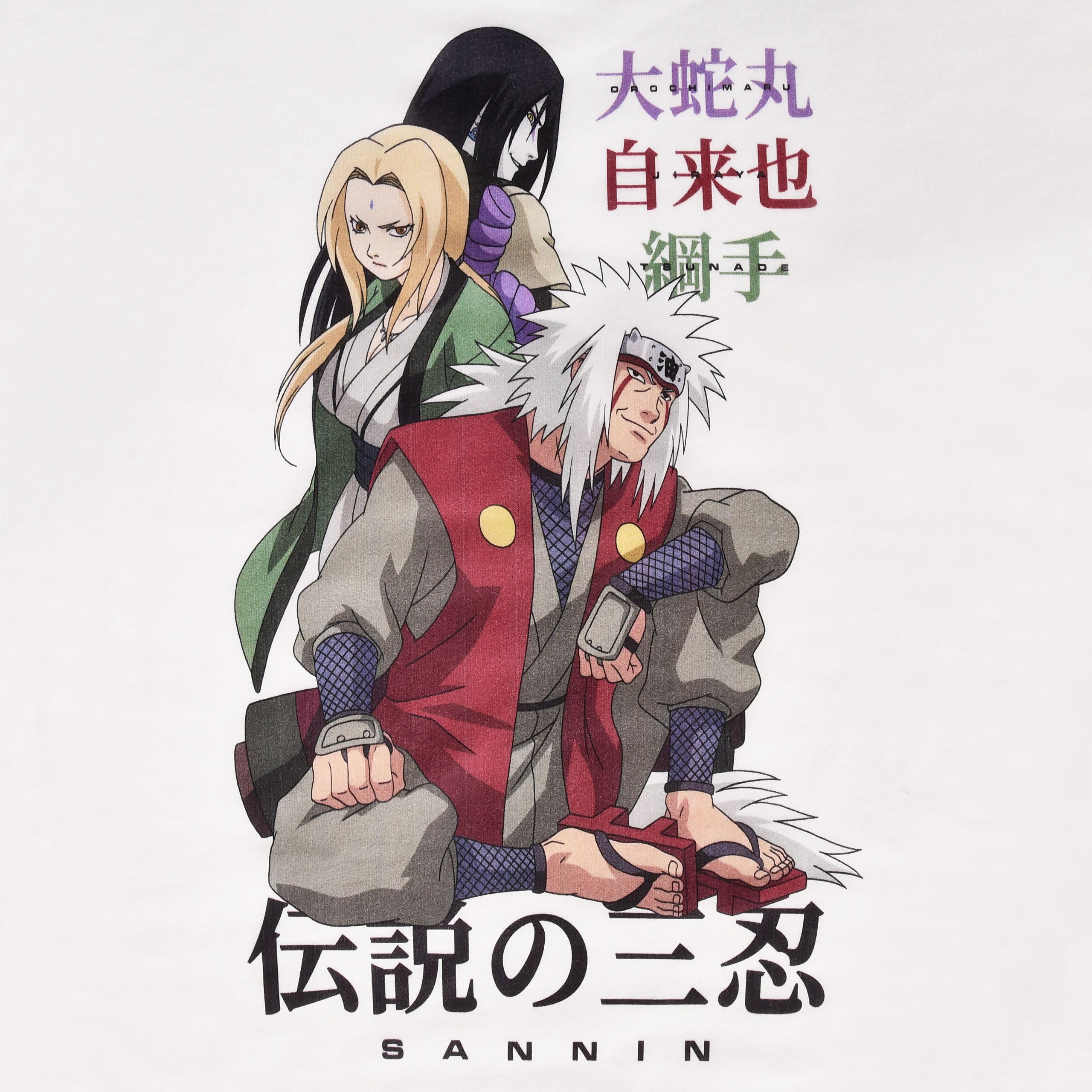 Product image Naruto - Sannin Crew T-Shirt white