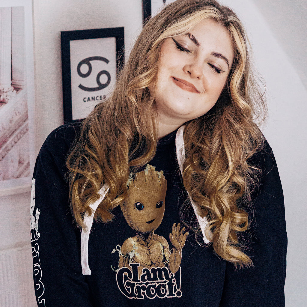 Zdjęcie produktu Guardians of the Galaxy - I Am Groot Hoodie czarny