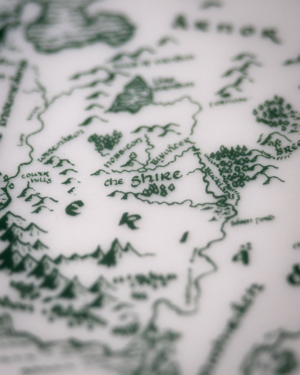 Product image The Lord of the Rings - Middle Earth Map Plate