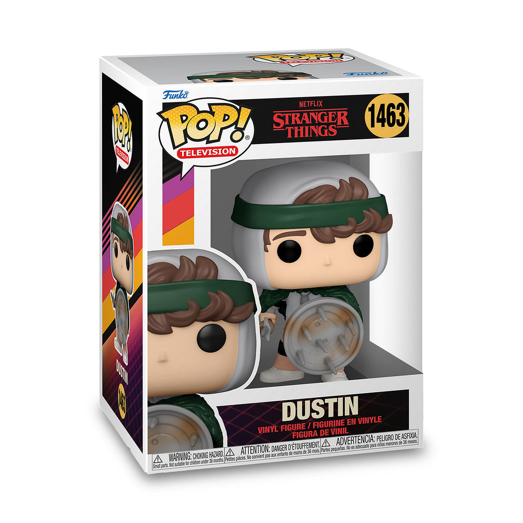 Zdjęcie produktu Stranger Things - Dustin z tarczą figurka Funko Pop!