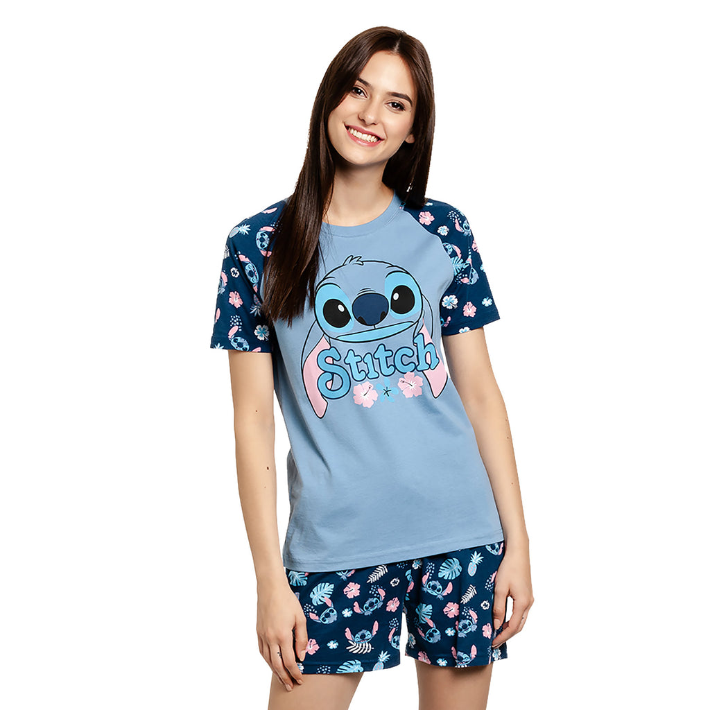 Zdjęcie produktu Lilo & Stitch - Dziwny, ale uroczy krótki piżama damski