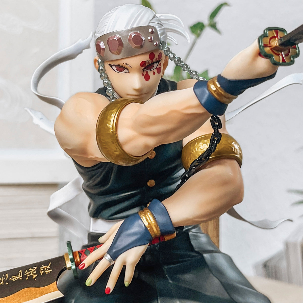 Zdjęcie produktu Demon Slayer - Tengen Uzui ARTFXJ Figurka w skali 1:8 Bonus Edition