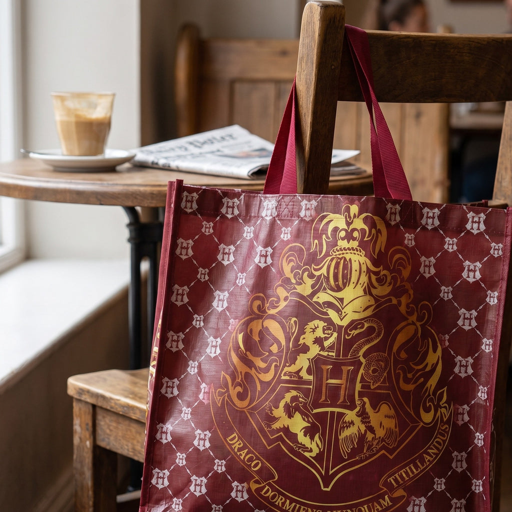 Zdjęcie produktu Harry Potter - Torba na zakupy z herbem Hogwartu