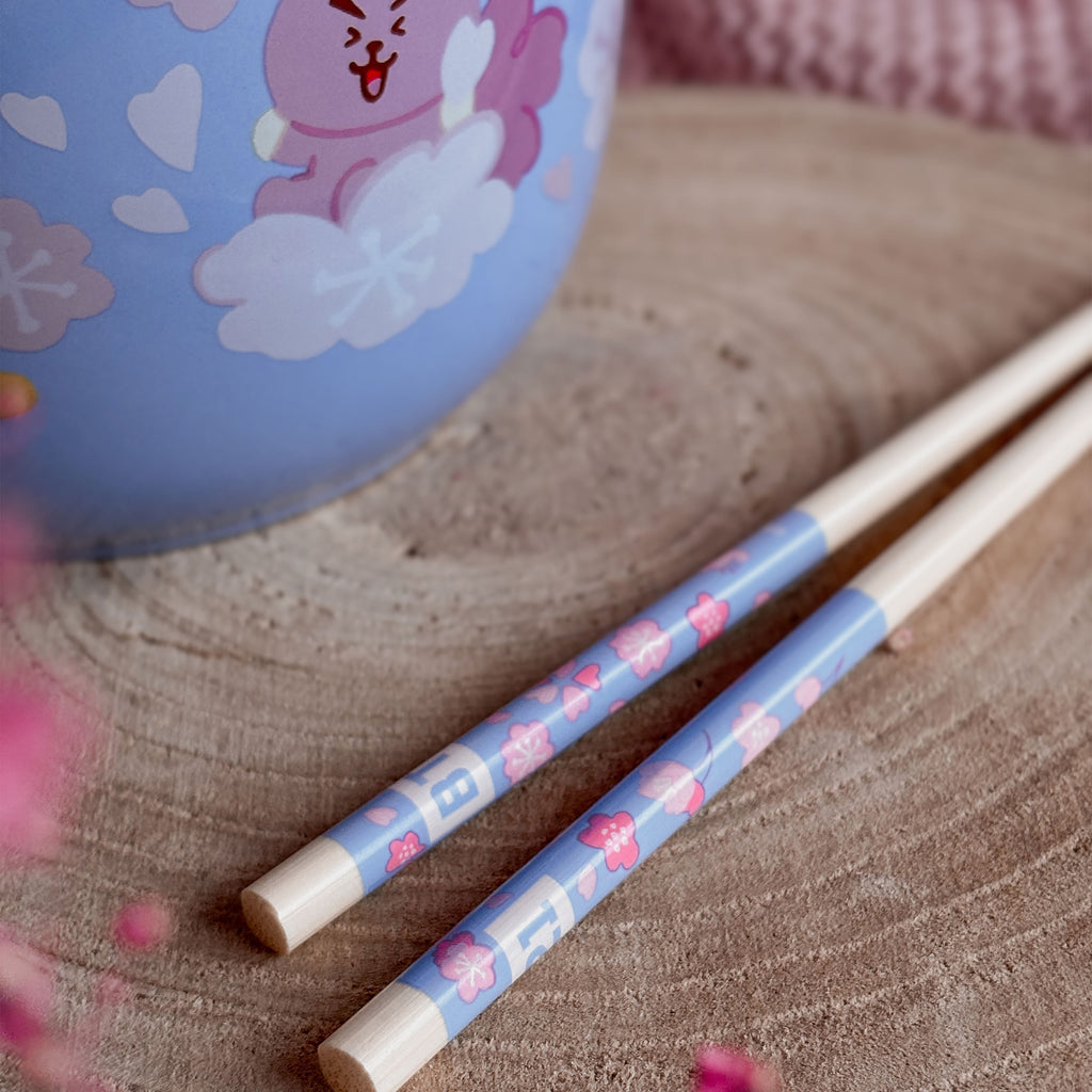 Zdjęcie produktu BT21 - Miseczka do ramen z pałeczkami z postaciami
