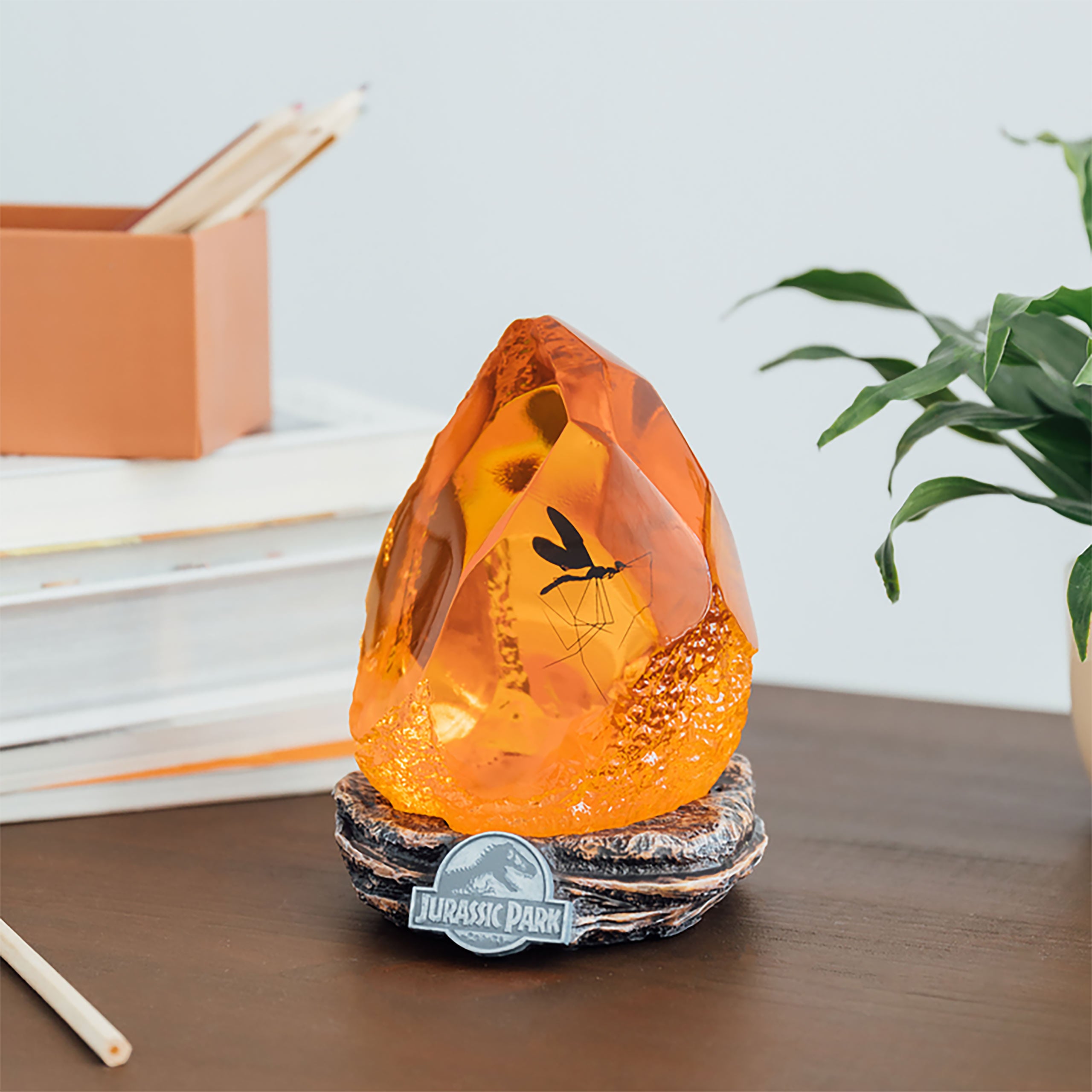 Zdjęcie produktu Jurassic Park - Lampa stołowa Mosquito Amber