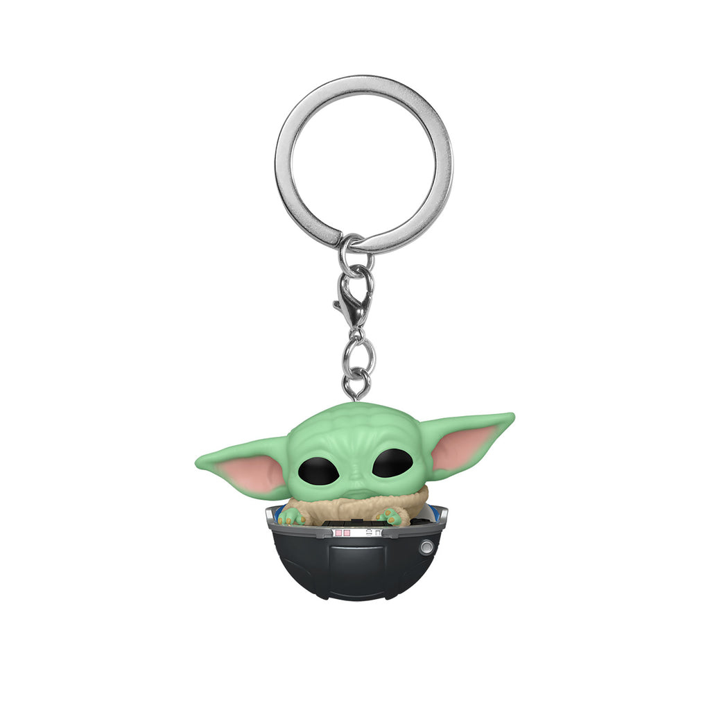 Product image Grogu in Stroller Funko Pop Keychain - Star Wars The Mandalorian