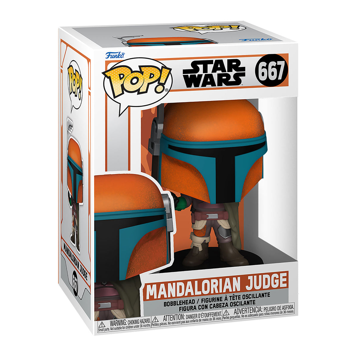 Zdjęcie produktu The Judge Funko Pop Figurka z kiwającą głową - Star Wars The Mandalorian