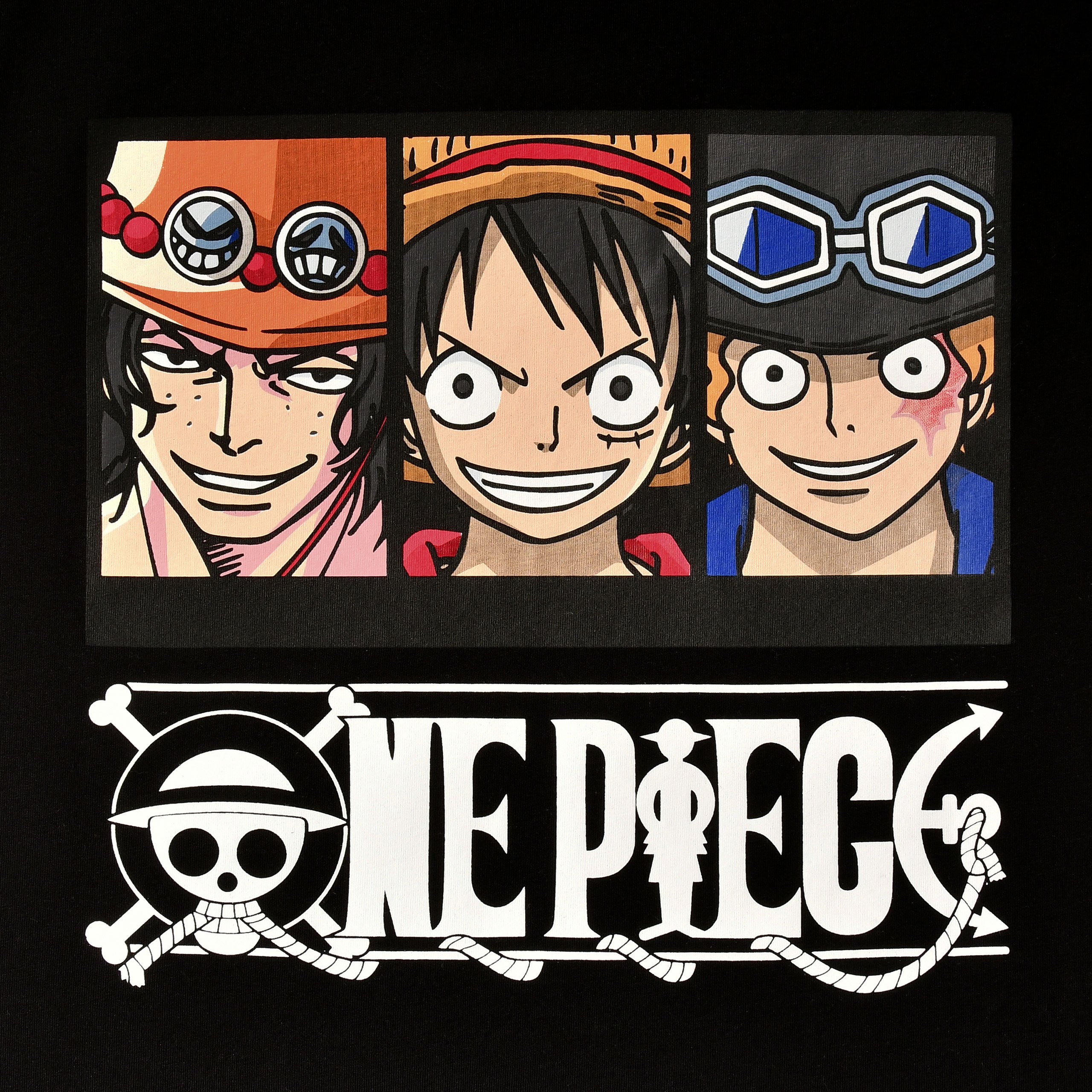 Zdjęcie produktu One Piece - Koszulka załogi czarna
