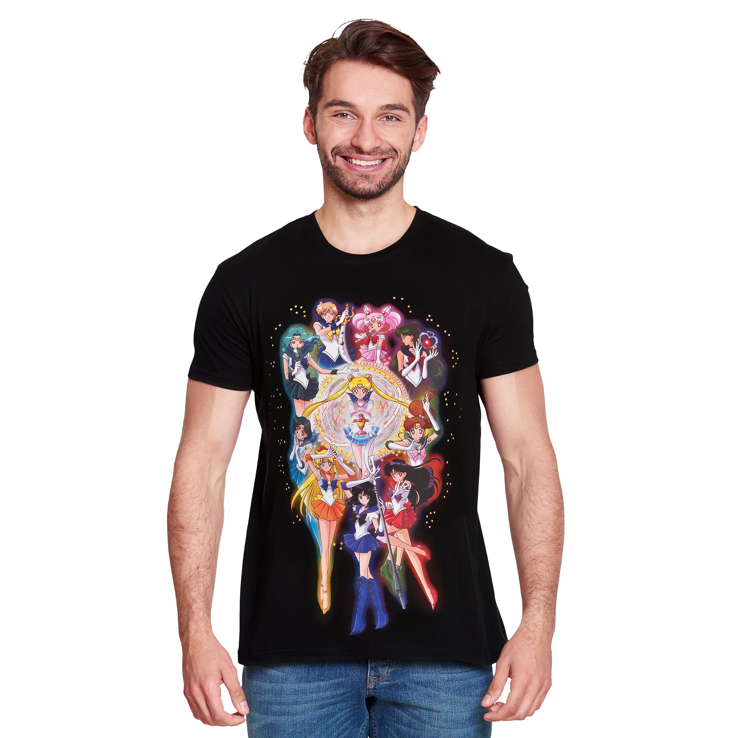 Zdjęcie produktu Sailor Moon - Crew T-Shirt czarne