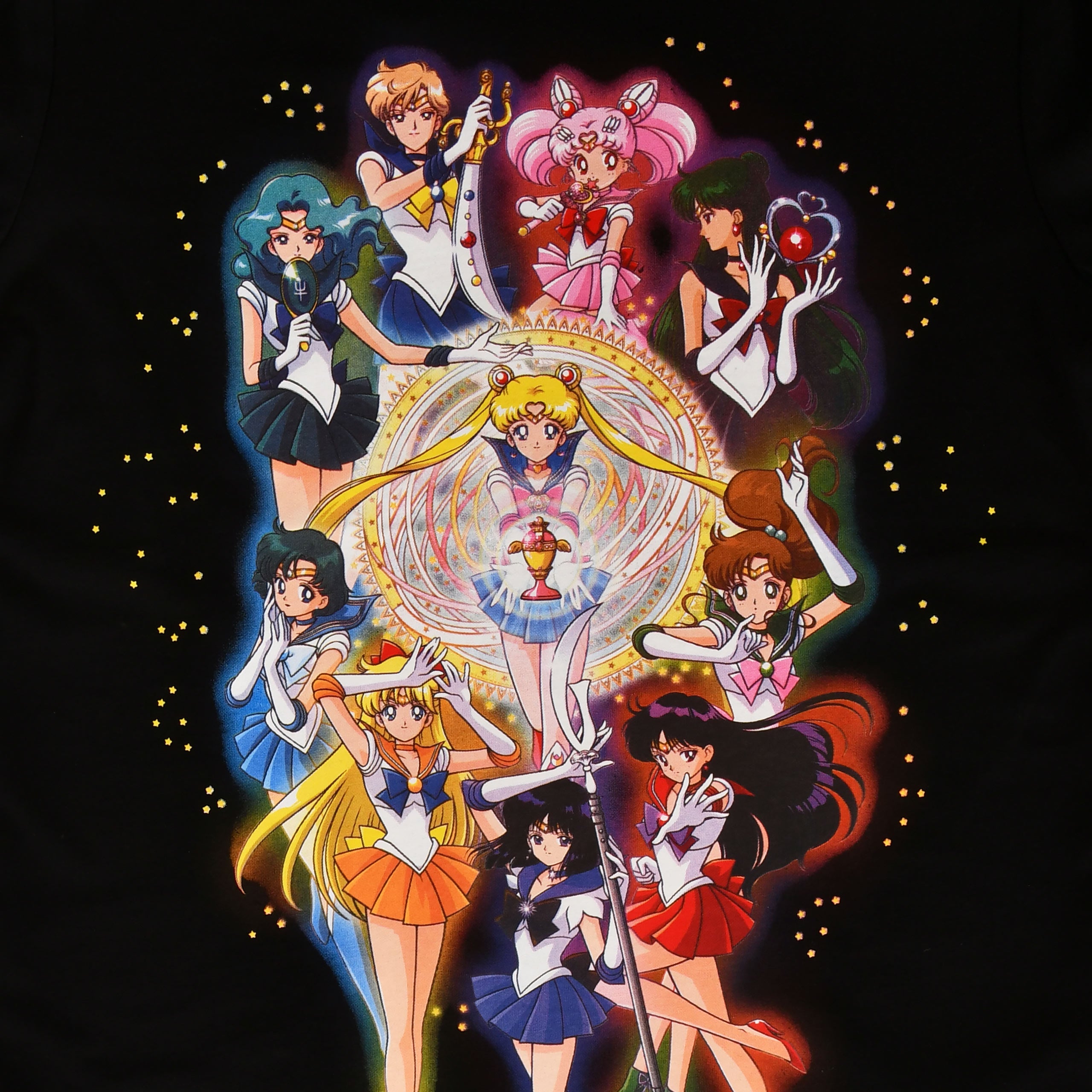Zdjęcie produktu Sailor Moon - Crew T-Shirt czarne