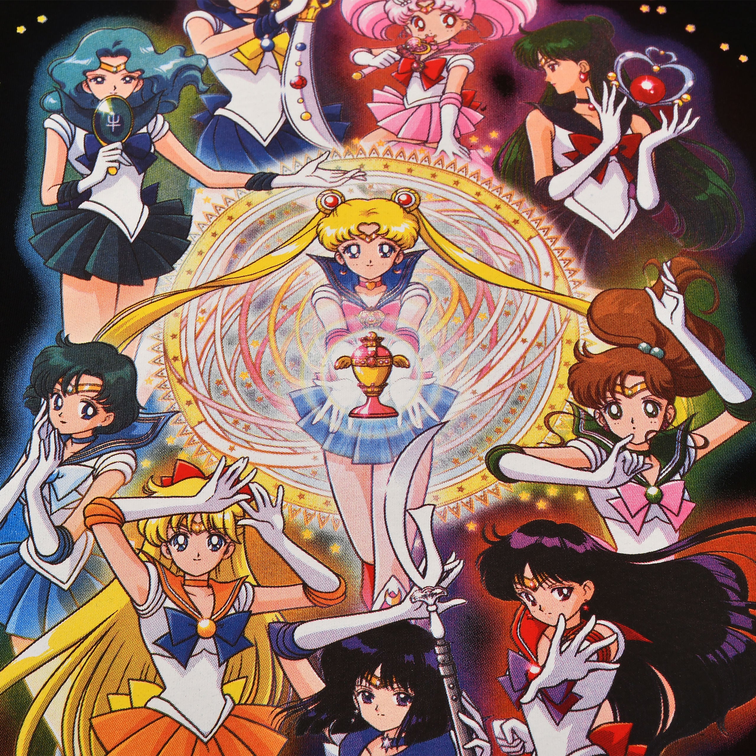 Zdjęcie produktu Sailor Moon - Crew T-Shirt czarne