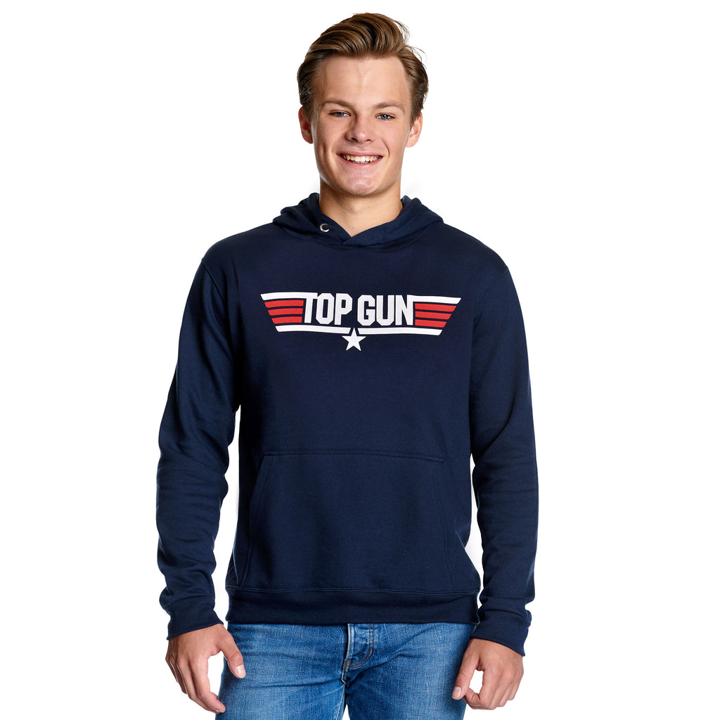 Zdjęcie produktu Top Gun - Logo Bluza z kapturem niebieska