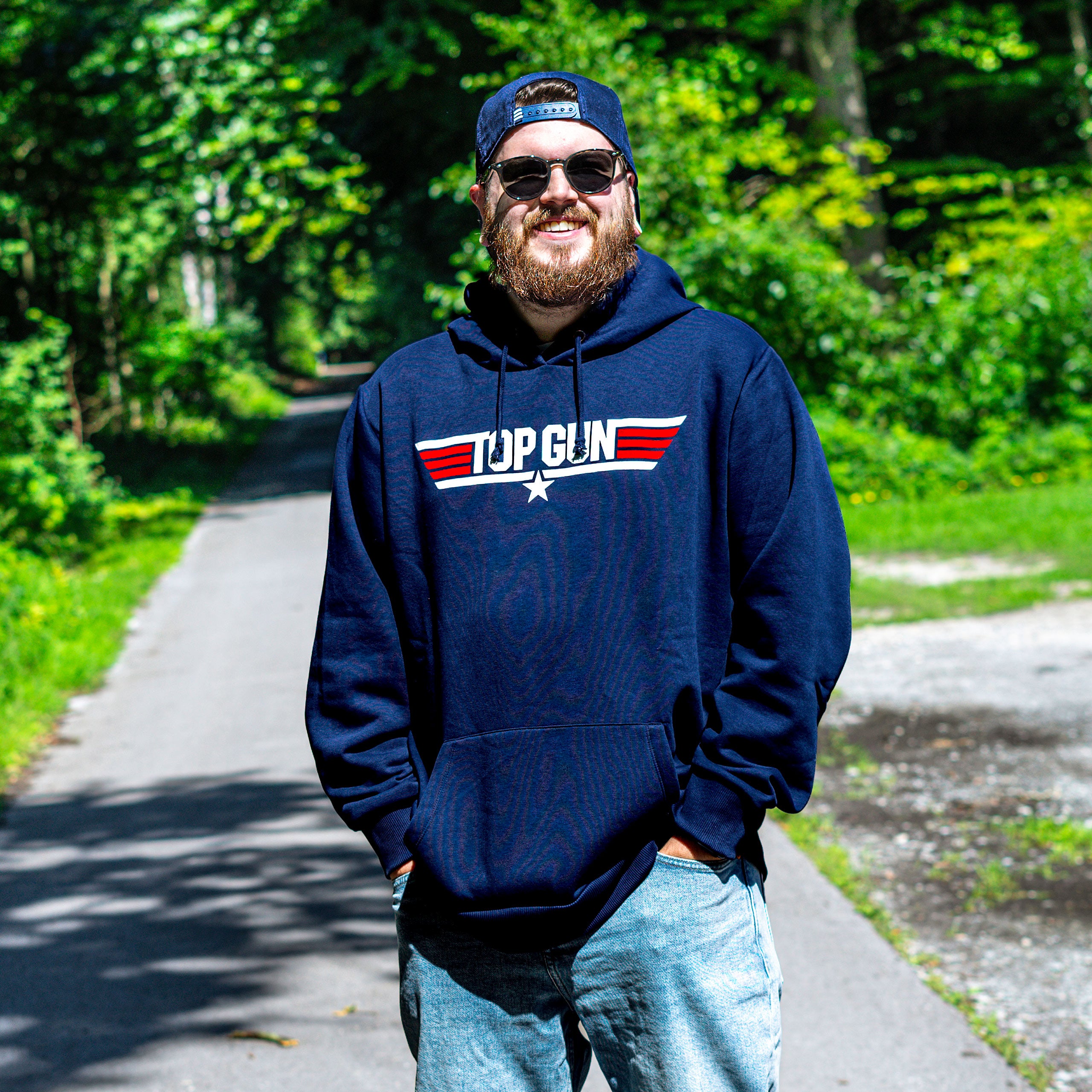 Product image Top Gun - Logo Hoodie Blue