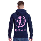 Zdjęcie produktu Sailor Moon - Silhouette Bluza z kapturem niebieska
