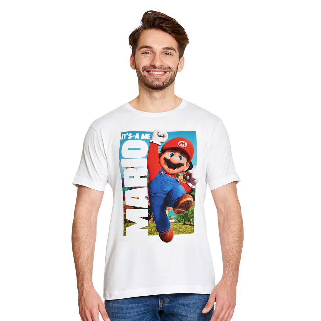 Zdjęcie produktu Super Mario - It's A Me Mario T-Shirt biały