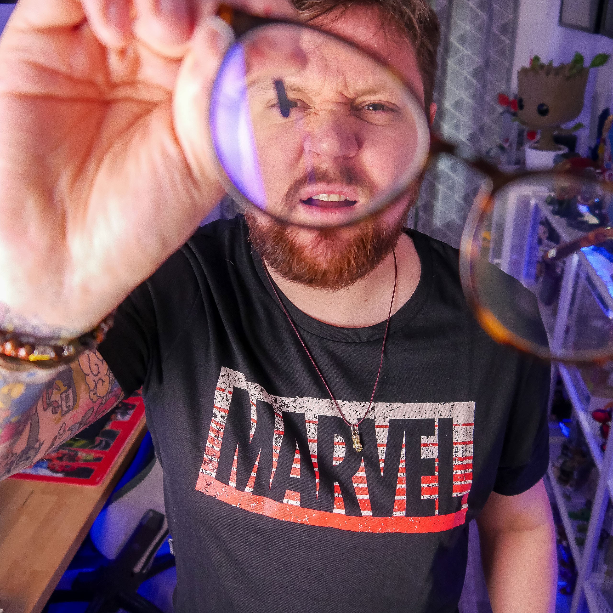 Zdjęcie produktu Marvel - Koszulka z logo Guardians czarna