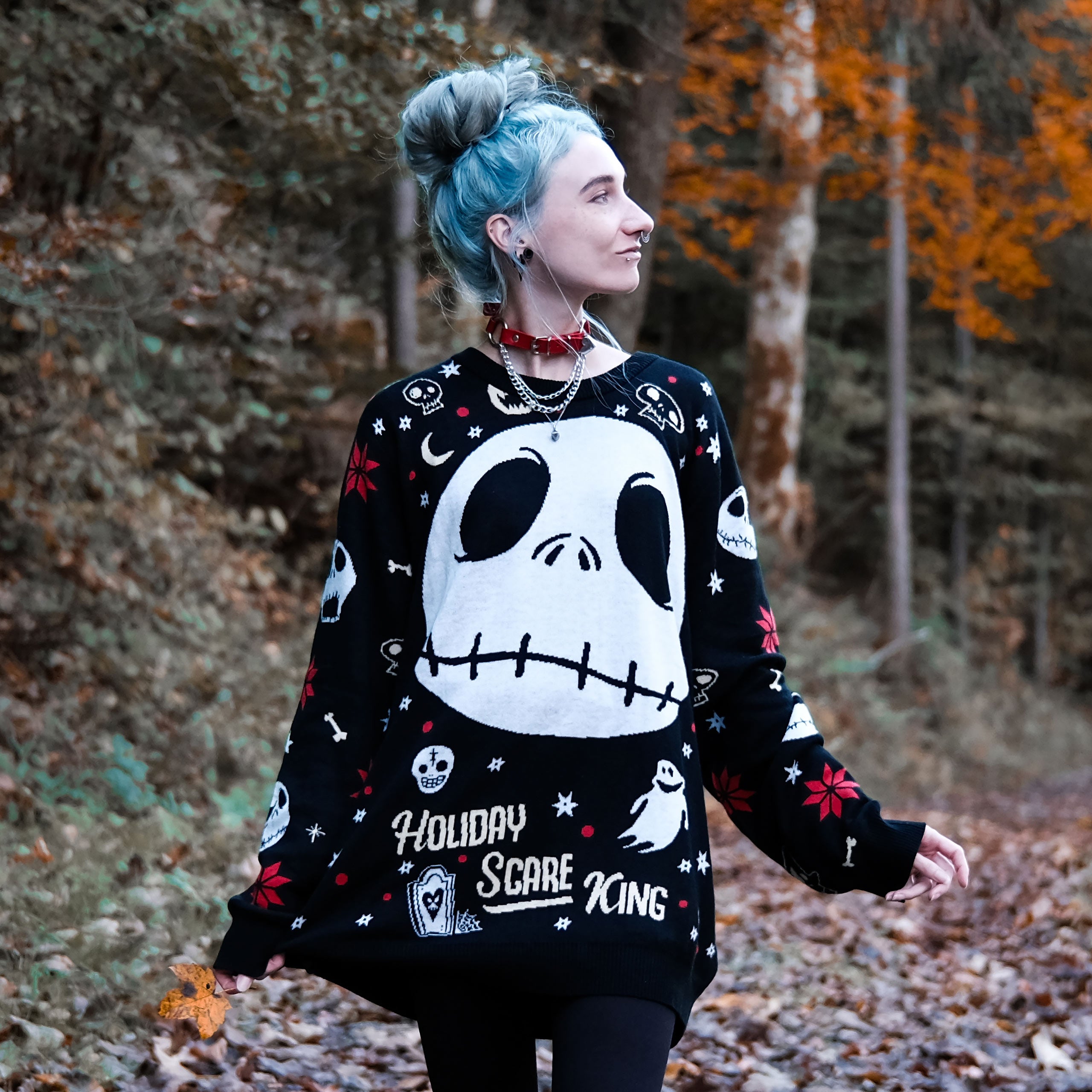 Zdjęcie produktu Nightmare Before Christmas - Jack Skellington sweter