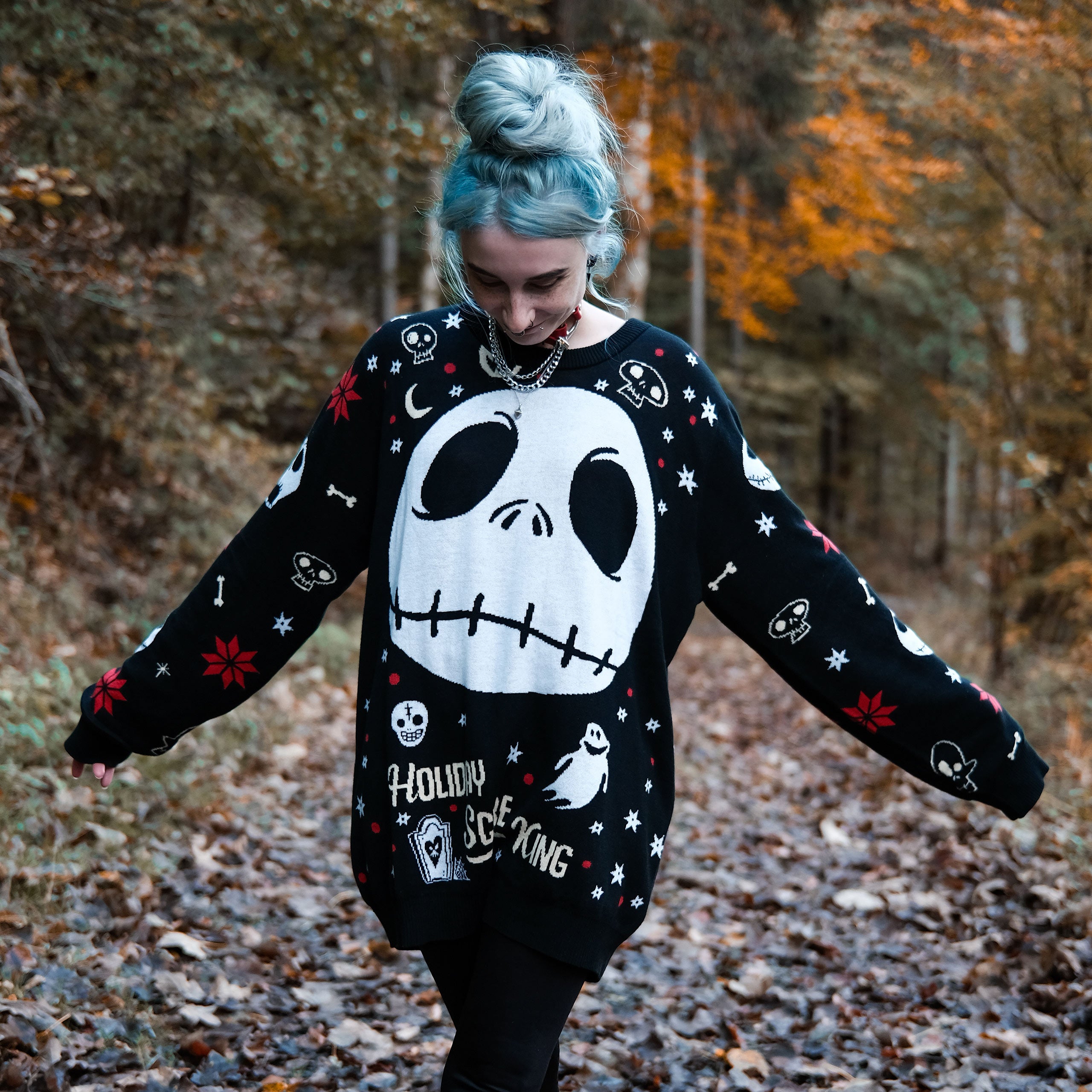 Zdjęcie produktu Nightmare Before Christmas - Jack Skellington sweter