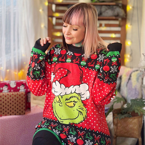 Zdjęcie produktu Grinch - Świąteczny sweter Grinch