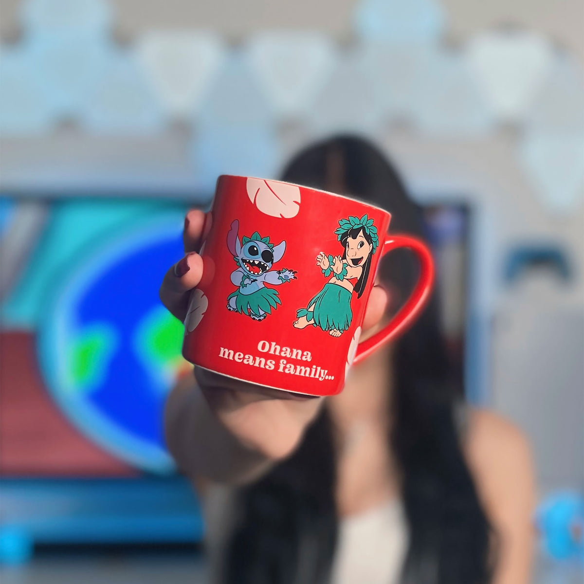 Zdjęcie produktu Lilo & Stitch - Ohana oznacza rodzinę Kubek