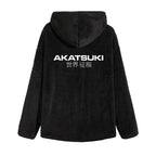 Zdjęcie produktu Naruto - Akatsuki Pluszowa Kurtka z Kapturem czarna