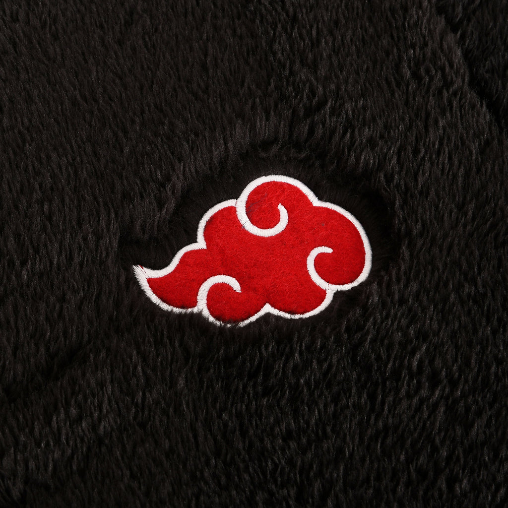 Zdjęcie produktu Naruto - Akatsuki Pluszowa Kurtka z Kapturem czarna