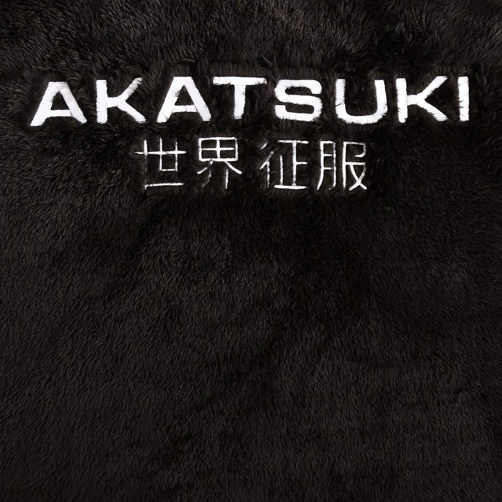 Zdjęcie produktu Naruto - Akatsuki Pluszowa Kurtka z Kapturem czarna