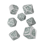 Zdjęcie produktu Harry Potter - Slytherin RPG Zestaw Kości 7-częściowy biały