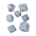 Zdjęcie produktu Harry Potter - Ravenclaw RPG Zestaw Kości 7-elementowy biały