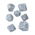 Zdjęcie produktu Harry Potter - Ravenclaw RPG Zestaw Kości 7-elementowy biały