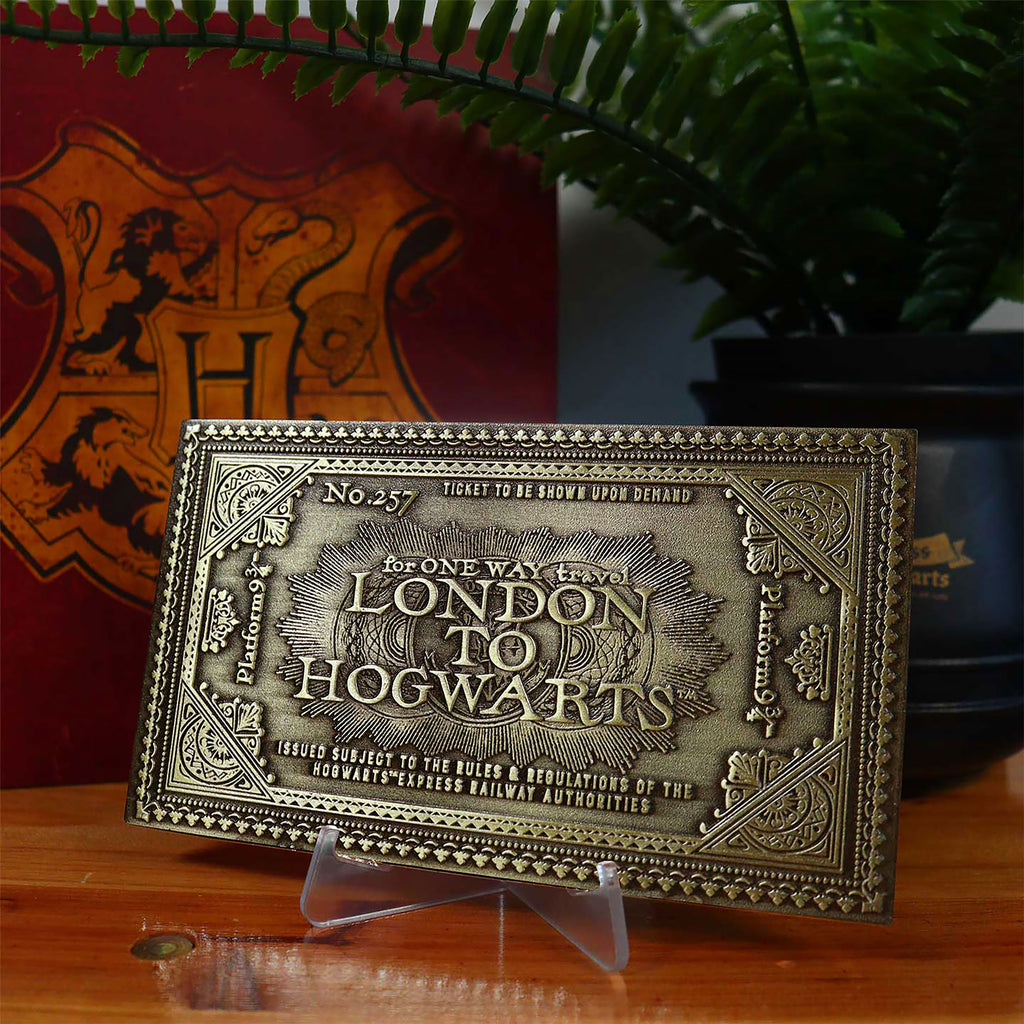 Product image Harry Potter - Hogwarts Express Antique Ticket Replica (Limited Edition)