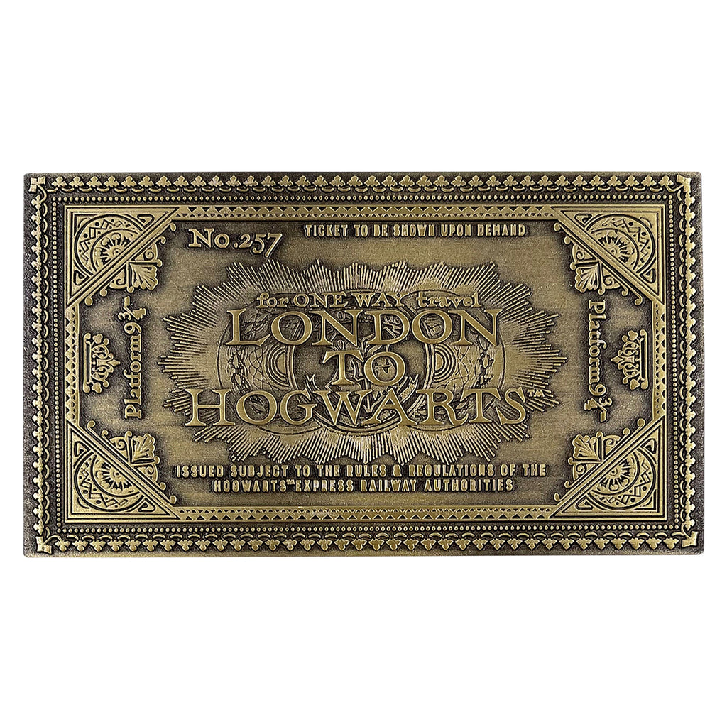 Product image Harry Potter - Hogwarts Express Antique Ticket Replica (Limited Edition)